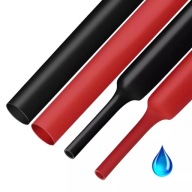 4,8 mm zmršťovacia trubica s čiernym lepidlom