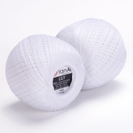 Lily YarnArt 1000 šnúra - biela 50 gr