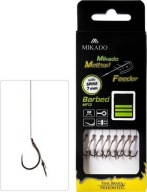 HÁČIKY Č. 12 BRUHOVÉ 0,12 MOSTÍKOVÉ VEDENIE S IHLOU 10cm 8ks MIKADO
