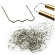 Plastové STAPLES RS16 100ks ploché MALÉ VLNY 0,6mm na opravu plastov