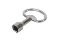 Zamak kľúč na skrinkové zámky, štvorcový 8x8 mm