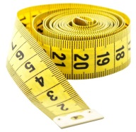 Krajčírsky meter, centimeter, krajčírsky meter, 150 cm, odolný, nezmazateľný