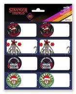 Vianočné nálepky Stranger Things Sada 16 kusov do školských zošitov