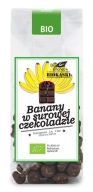 BANÁNY V RAW BIO ČOKOLÁDE 100 g - BIO PLANÉTA