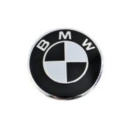 BMW 45mm Emblémový odznak ČIERNA na volante