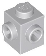 LEGO Brick 1x1 čap svetlosivá 6267495 26604