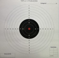 PRO kartónové strelecké terče 14x14 cm 10 ks