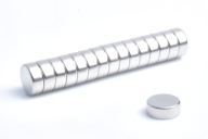 Neodymový cylindrický magnet MW 13x5 N38, sada 5 kusov