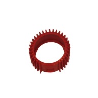 KRYT TLAKOMERU ČERVENÝ ACETYLÉN 63 mm