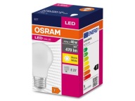 Osram LED žiarovka E27 4,9W=40W 470lm 2700K Tepl.