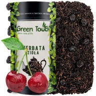 Čerešňový rum čierny listový čaj ČERŠEŇ a RUM 50g Green Touch