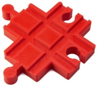 Konektor pre prechod koľají je vhodný pre BRIO IKEA Bigjigs x1