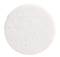 Plstené podložky NA NÁBYTOK, biely kruh x 1, 70 mm