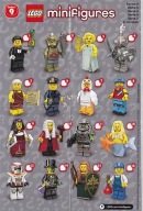 LEGO 71000 MINIFIGURES 9 ZOZNAM POKYNOV NOVINKA
