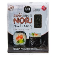 Morská riasa Nori na sushi, chaluha, listy, 10 ks.