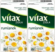 Vitax harmančekový bylinkový čaj 20ks 1,5g x2