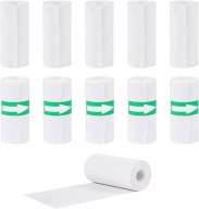 10x TEPELNE CITLIVÉ SAMOLEPIACIE TERMOPAPIEROVÉ KAZETY PRE TLAČIAREŇ DRUKUŚ
