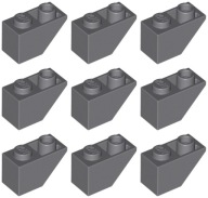 LEGO 3665 SKOS 2x1 tmavosivá NOVINKA (10g) 9 ks.