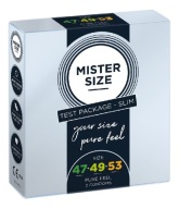 Mister Size Condoms Nasadené kondómy