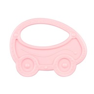 Flexibilné detské hryzátko na prerezávanie zúbkov Pink