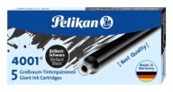 Dlhé atramentové náplne - Pelikan - bal 5 ks - ČIERNA