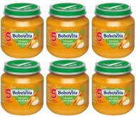 6 X 125G BoboVita Večera Zelenina s morkou 5m+