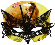 WOLF LACE BLACK OPENWORK MASK BENÁTKY PARTY
