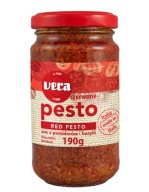 PESTO Z RAJKOV A BAZALKY 190g Červené pesto