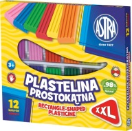 Plastelína 12col obdĺžniková 303117001 ASTRA
