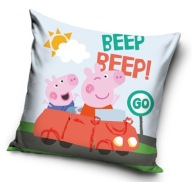 JASIEK OBLIEK NA VANKÚŠ 40 X 40 PEPPA PIG Soft VELVET VELVET