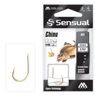 Hotové KAPROVÉ HÁKY VIAZANÉ Chinu MIKADO náväzec 0,18mm / háčik 10