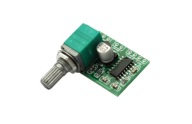 Modul PAM8403 - 5V 2x3W zosilňovač s vypínačom
