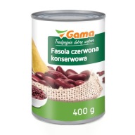 Konzervovaná červená fazuľa 400 g Gama