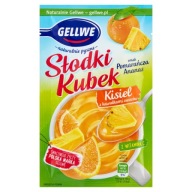 Gellwe Słodki Kubek Želé pomarančový ananás 28 g