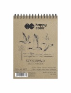 Happy Color špirálový skicár 90g 80 listov A6