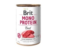 Brit Mono Protein mokré krmivo pre psov s alergiami s hovädzím mäsom 400g