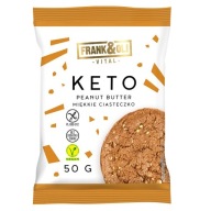 KETO vegánsky koláčik s príchuťou arašidového masla,