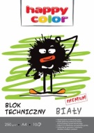 HAPPY COLOR TECHNICKÝ BLOK A4 10ARK WHITE PREMIUM 250g