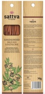 SATTVA INCENSE 30G SANDALWOOD vonné tyčinky