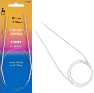 Teflónové drôty, 2,5 mm, 80 cm, s PONY vlascom