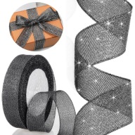 GLITROVÁ STUHA LESKLÁ STUHA NIT NA DEKORÁCIU 40mm x 23m