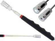 Magnetický uchopovač LED teleskopický magnet 82 cm