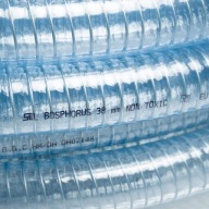 Nasávacia hadica z PVC potravinárskej kvality 10, vystužená na striekanie