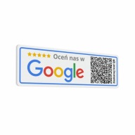 Ohodnoťte nás na Google QR – nálepka 7x22