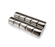 NEODYMOVÉ MAGNETY 6x5 mm 10 ks. N42 neodymové magnety SILNÉ