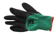 Záhradné pracovné rukavice penové LATEX, veľkosť 8