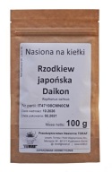 Daikon semená japonskej reďkovky na klíčky 100g TO