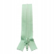 YKK plastový zips 18cm na nohavice MINT 543