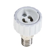 Adaptér E27 na GU10 alebo E14 na GU10