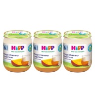 HiPP BIO Mango a banány s jogurtom po 6 mesiacoch 3x160g